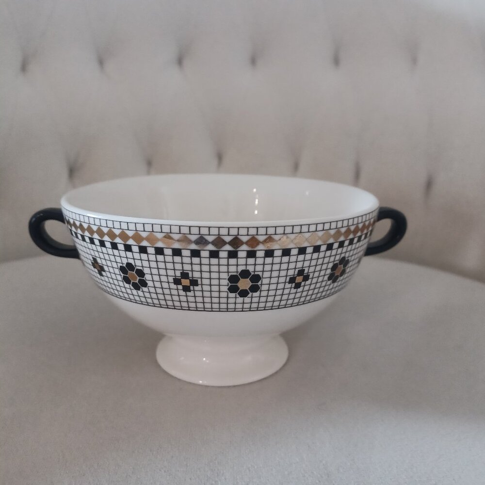 Anthropologie Bistro Tile Bowls, Set of 3